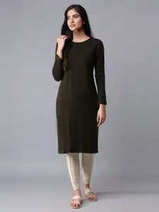 W Green Ethnic Acrylic Kurta