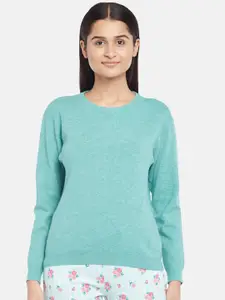 Dreamz by Pantaloons Dreamz by Pantaloons Blue Regular Lounge tshirt