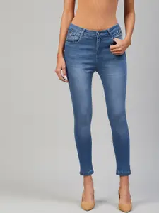 Orchid Blues Women Blue High-Rise Light Fade Jeans
