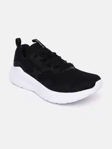 Xtep Women Black Textile Running Non-Marking Shoes