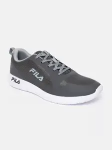 FILA Men Grey Mesh Running Nico Shoes