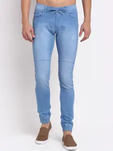 Rodamo Men Blue Jogger Light Fade Stretchable Jeans