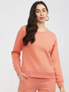 Tokyo Talkies Women Pink Sweatshirt