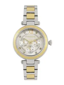 GIORDANO Women Silver-Toned Multifunction Analogue Watch 2773-11