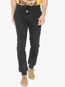 Status Quo Men Black Solid Joggers