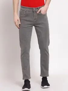 FEVER Men Grey Slim Fit Stretchable Jeans