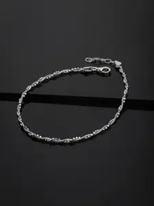 VANBELLE Rhodium-Plated 925 Sterling Silver Anklet