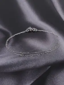 VANBELLE 925 Sterling Silver Layered Anklet