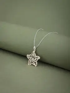 VANBELLE Women 925 Sterling Silver Star Pendent Necklace