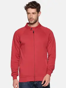 SHOWOFF Men Red Cotton Sweatshirt