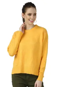 NoBarr Women Yellow Pullover