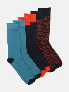 GANT Men Pack Of 3 Patterned Ankle-Length Socks