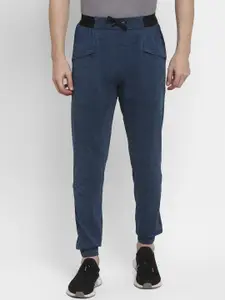 FURO by Red Chief Men Teal Blue Solid Casual Joggers