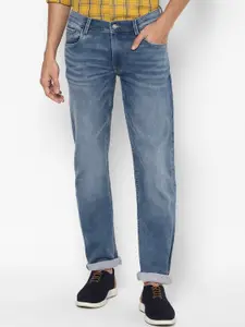 Allen Solly Men Blue Skinny Fit Heavy Fade Jeans