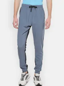 FURO by Red Chief Men Grey & Black Solid Joggers