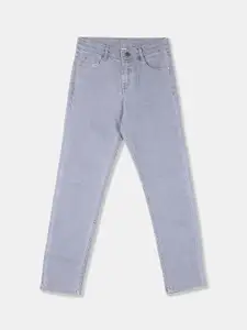 Cherokee Boys Grey Low Distress Jeans