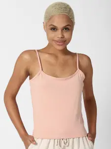 FOREVER 21 Women Pink Solid Camisole