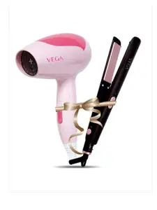 VEGA X Myntra VGGP-08 Hair Styling Kit - Hair Dryer & Hair Straightener