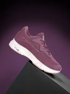 Campus Women Purple Mesh Running Shoes