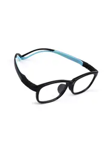 Aeropostale Boys Black & Blue Rectangle Sunglasses 5121_C01