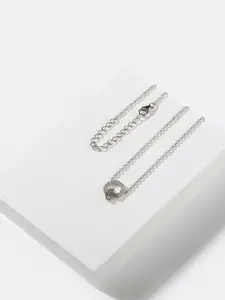 SHAYA Silver-Toned Sterling Silver Necklace