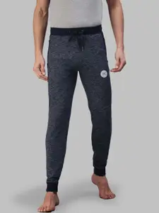 U.S. Polo Assn. Men Solid Joggers With Brand Logo Print Detailing