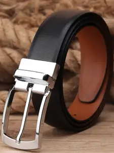 Kastner Kastner Men Black & Brown Reversible Belt
