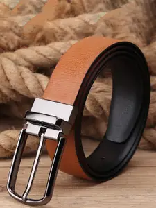 Kastner Kastner Men Black & Tan Reversible Formal Belt