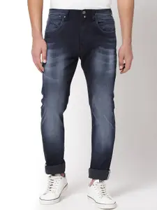 AD By Arvind Men Blue Heavy Fade Jeans