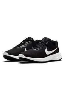 Nike Men Black Revolution 6 NN Running Shoes