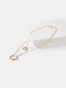 SHAYA Gold-Toned Sterling Silver Layered Necklace