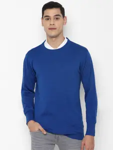 FOREVER 21 Men Blue Pullover