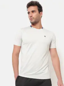 Cultsport Men Grey Vitals Solid Running T-shirt