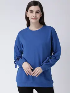 Club York Women Blue Sweatshirt