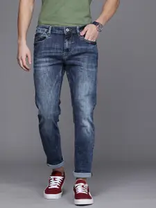 Voi Jeans Men Blue Skinny Fit Light Fade Stretchable Jeans