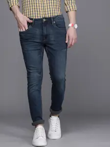 Voi Jeans Men Blue Skinny Fit Light Fade Stretchable Jeans