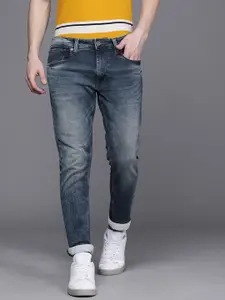 Voi Jeans Men Blue Skinny Fit Light Fade Stretchable Jeans
