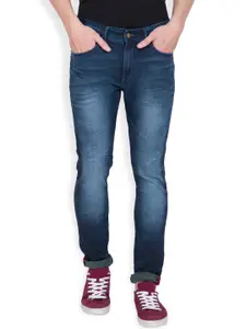 LOCOMOTIVE Blue Slim Stretchable Stretchable Jeans