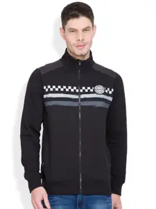 LOCOMOTIVE Black Printed Sweatshirt