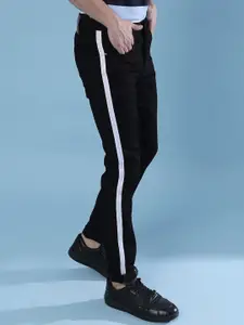 Campus Sutra Men Black Super Low Distress Stretchable Jeans