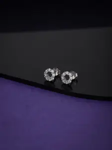VANBELLE 925 Sterling Silver Circular Studs Earrings
