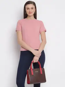 KLEIO Dual Colour Structured Handbag