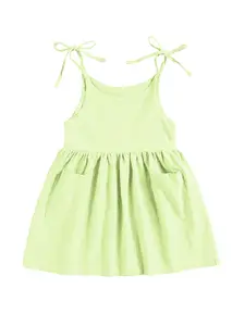 THE BABY ATELIER Girls Green Nightdress