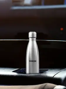 BOROSIL Bolt Double Wall Vacuum Insulated 24hrs. Hot & Cold Flask Water Bottle 350ml