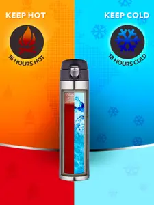 BOROSIL Nova Double Wall Vacuum Insulated Flask Water Bottle 500ml
