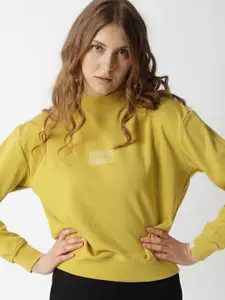 RAREISM Women Yellow Sweatshirt