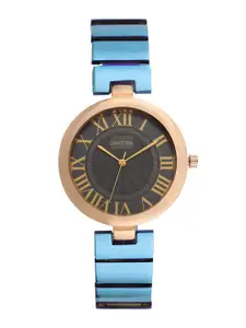 Sandy D Carter Women Black Bracelet Style Straps Analogue Watch SD-Carter-03-BK-YL