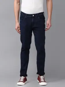 French Connection Men Blue Slim Fit Light Fade Stretchable Cameroon Denim Jeans