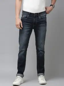 U.S. Polo Assn. Denim Co. Men Blue Skinny Fit Heavy Fade Stretchable Jeans