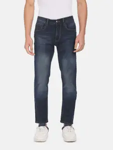 U.S. Polo Assn. Denim Co. U S Polo Assn Denim Co Men Blue Skinny Fit Mid-Rise Light Fade Jeans